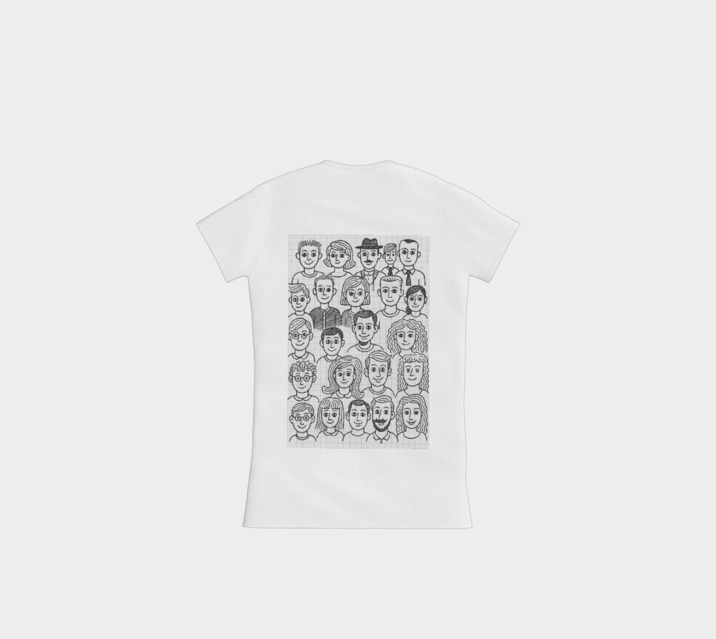 The Doodle Edition - Comfort Slimfit-t-shirt