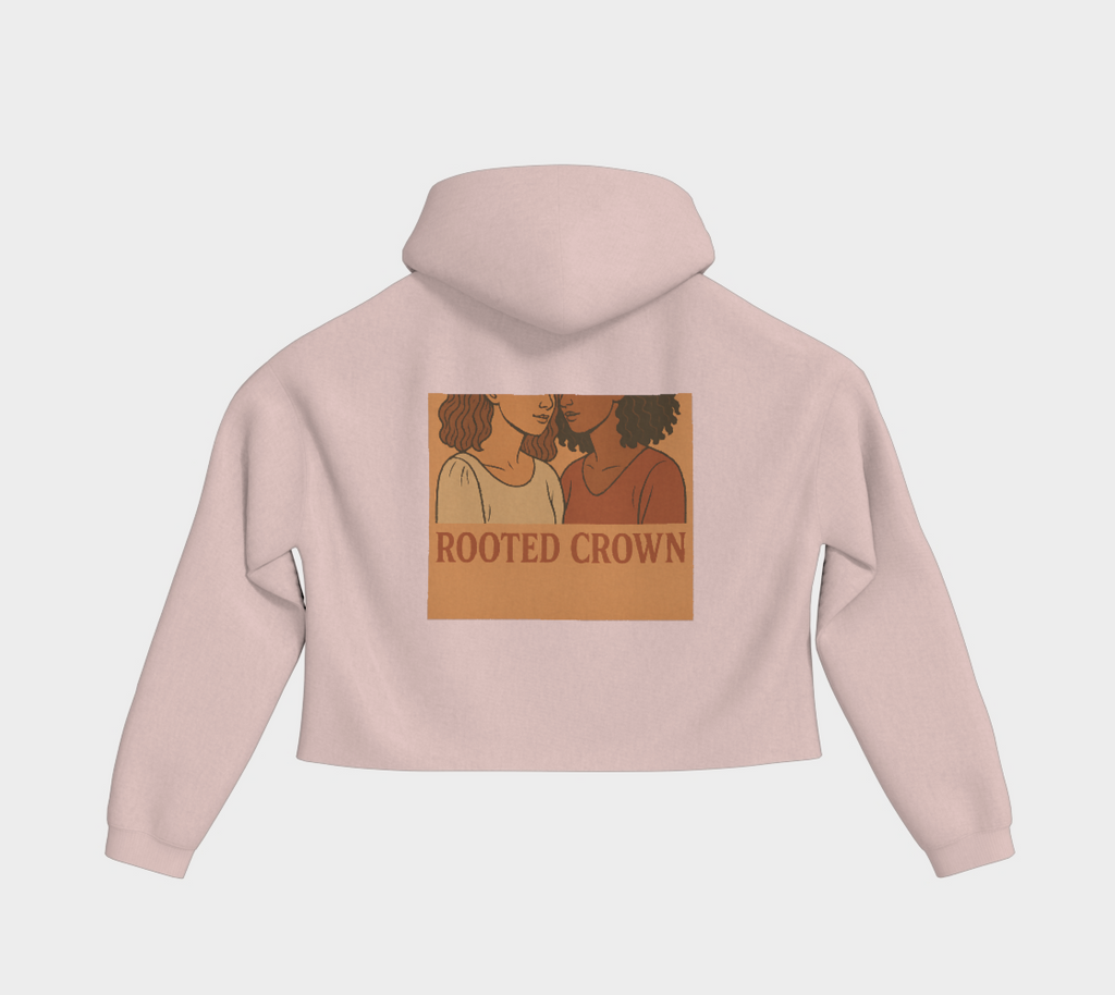 The Rooted Crown- Crop Hoddie