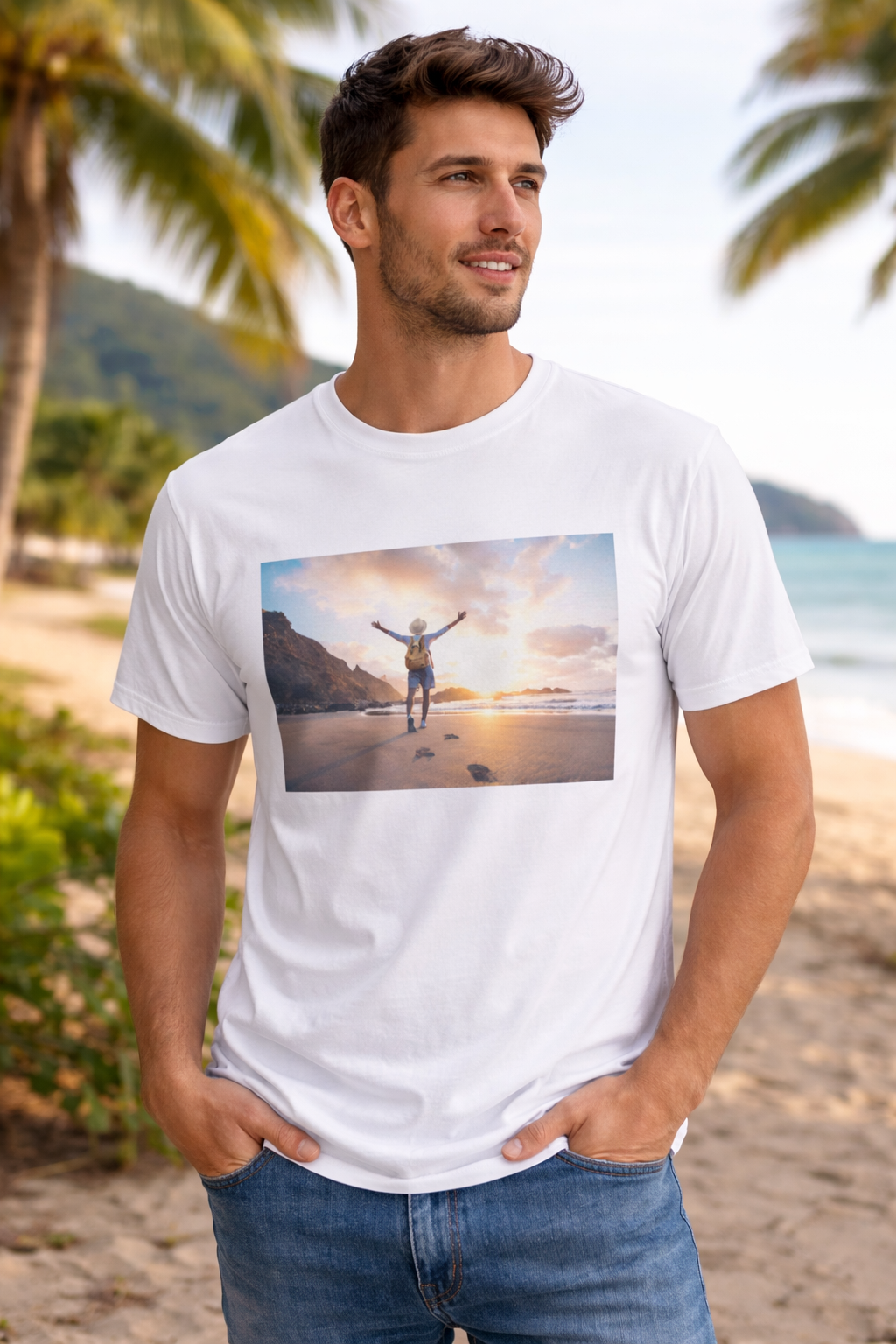 Men's Premium Short Sleeve Tee - Nomad Mode