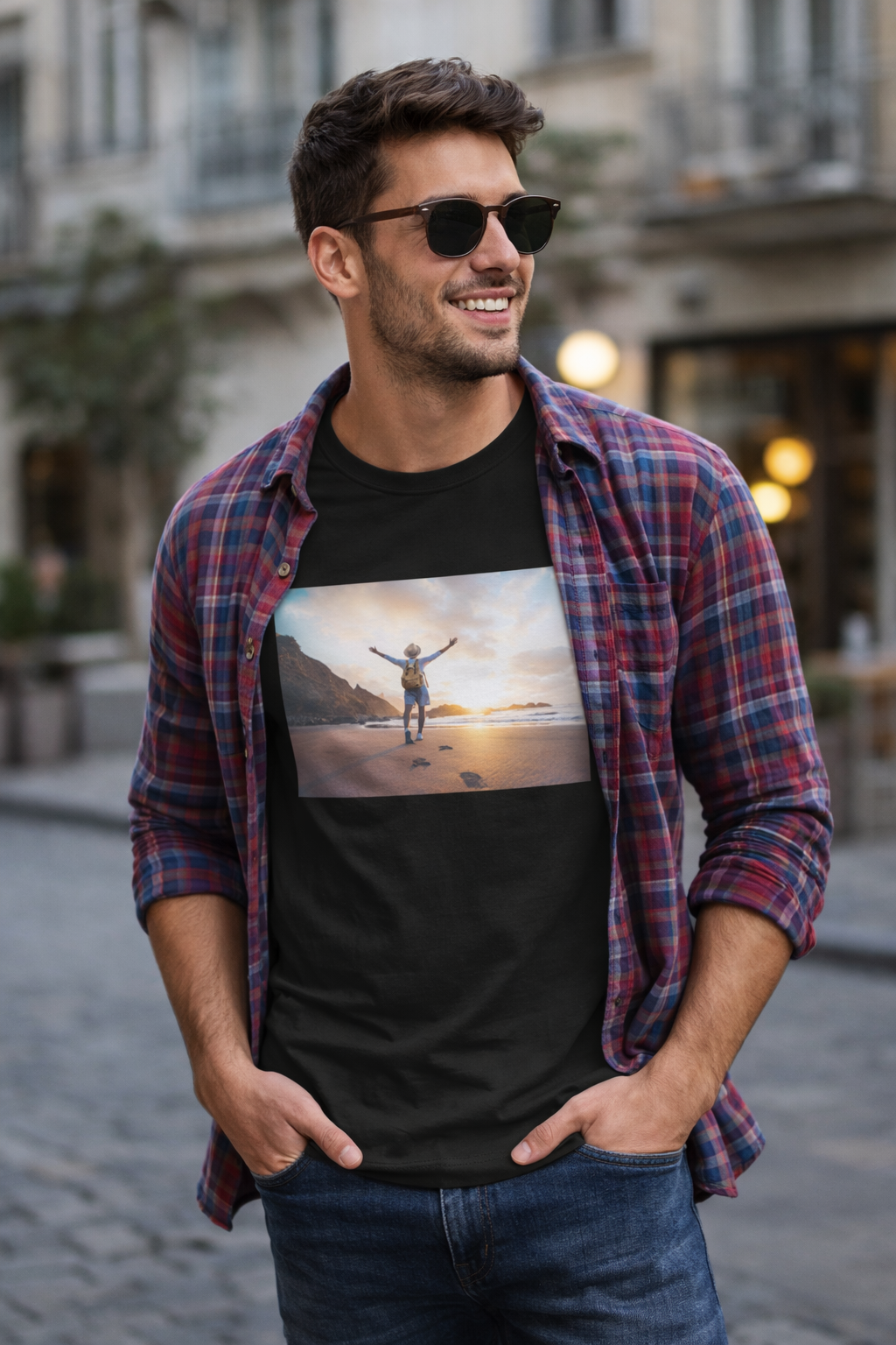 Men's Premium Short Sleeve Tee - Nomad Mode