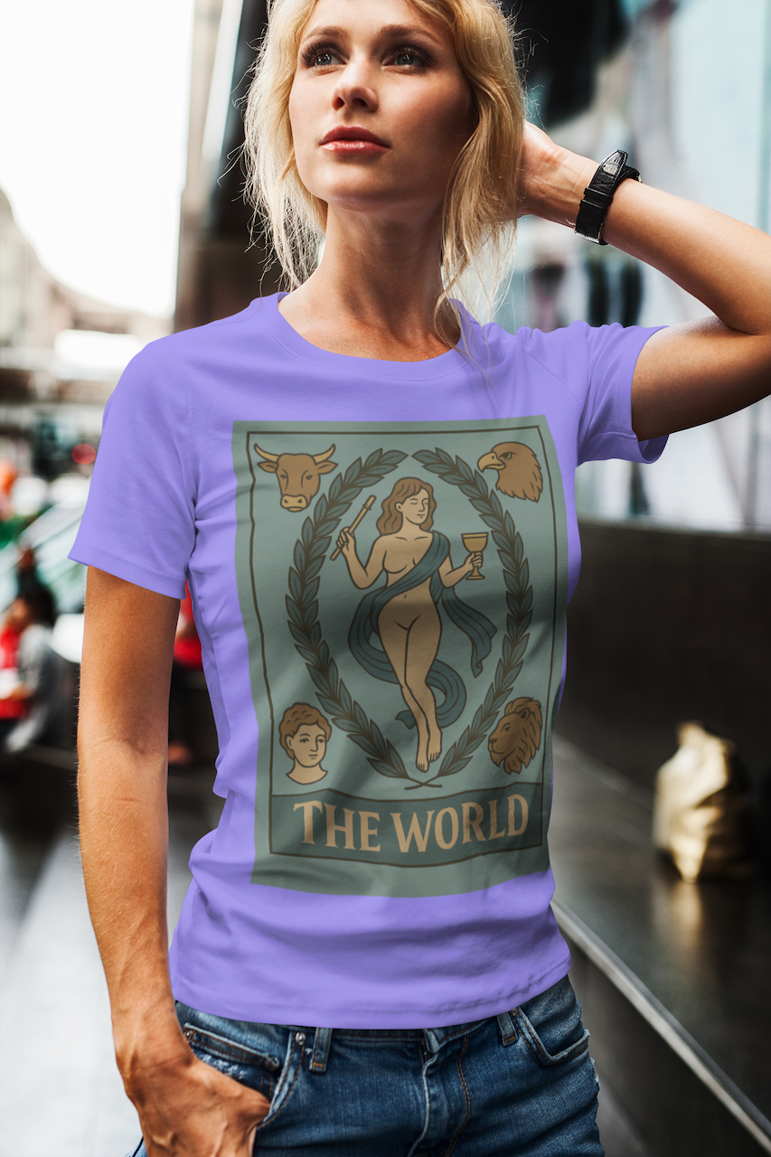 The World Tarot T-Shirt – Women’s Fit