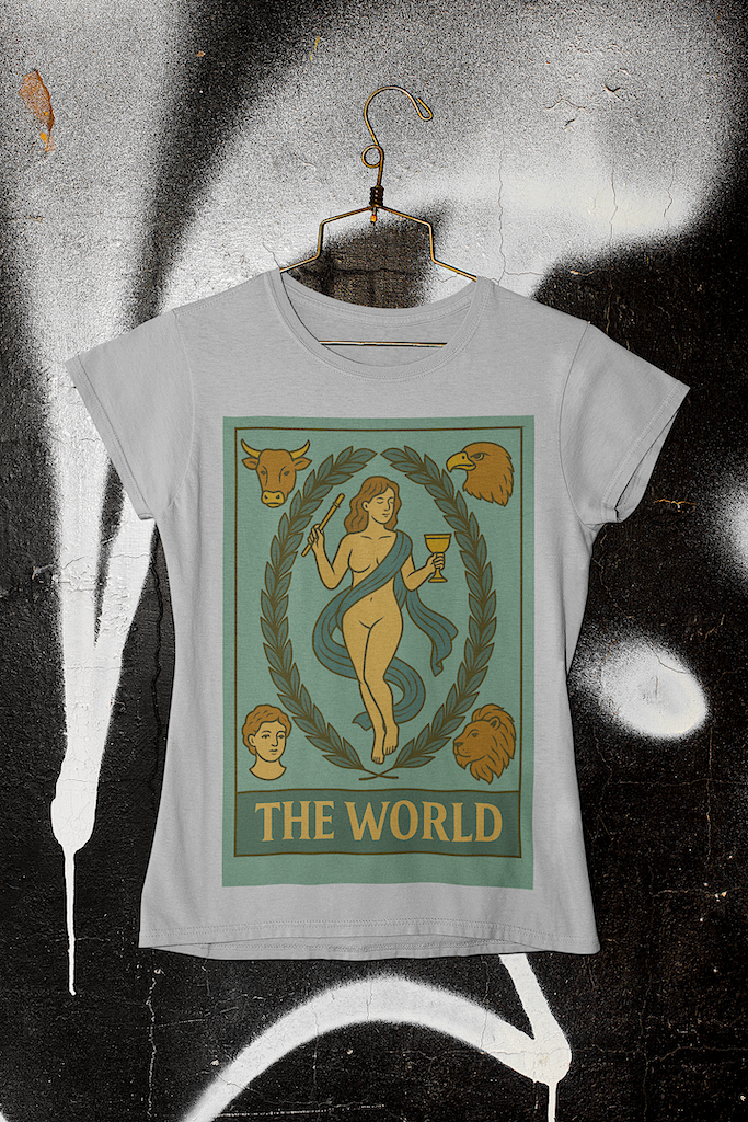 The World Tarot T-Shirt – Women’s Fit