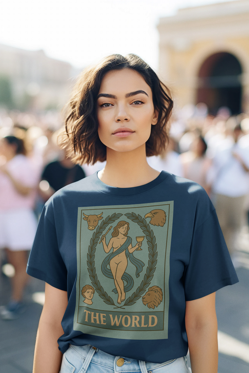 The World Tarot T-Shirt – Women’s Fit
