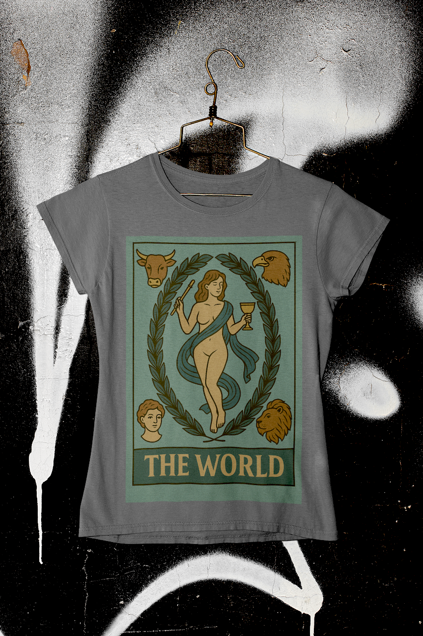The World Tarot T-Shirt – Women’s Fit