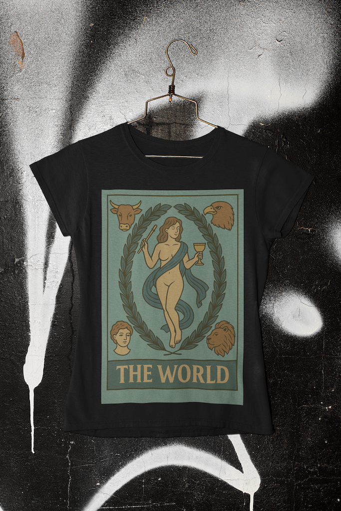 The World Tarot T-Shirt – Women’s Fit