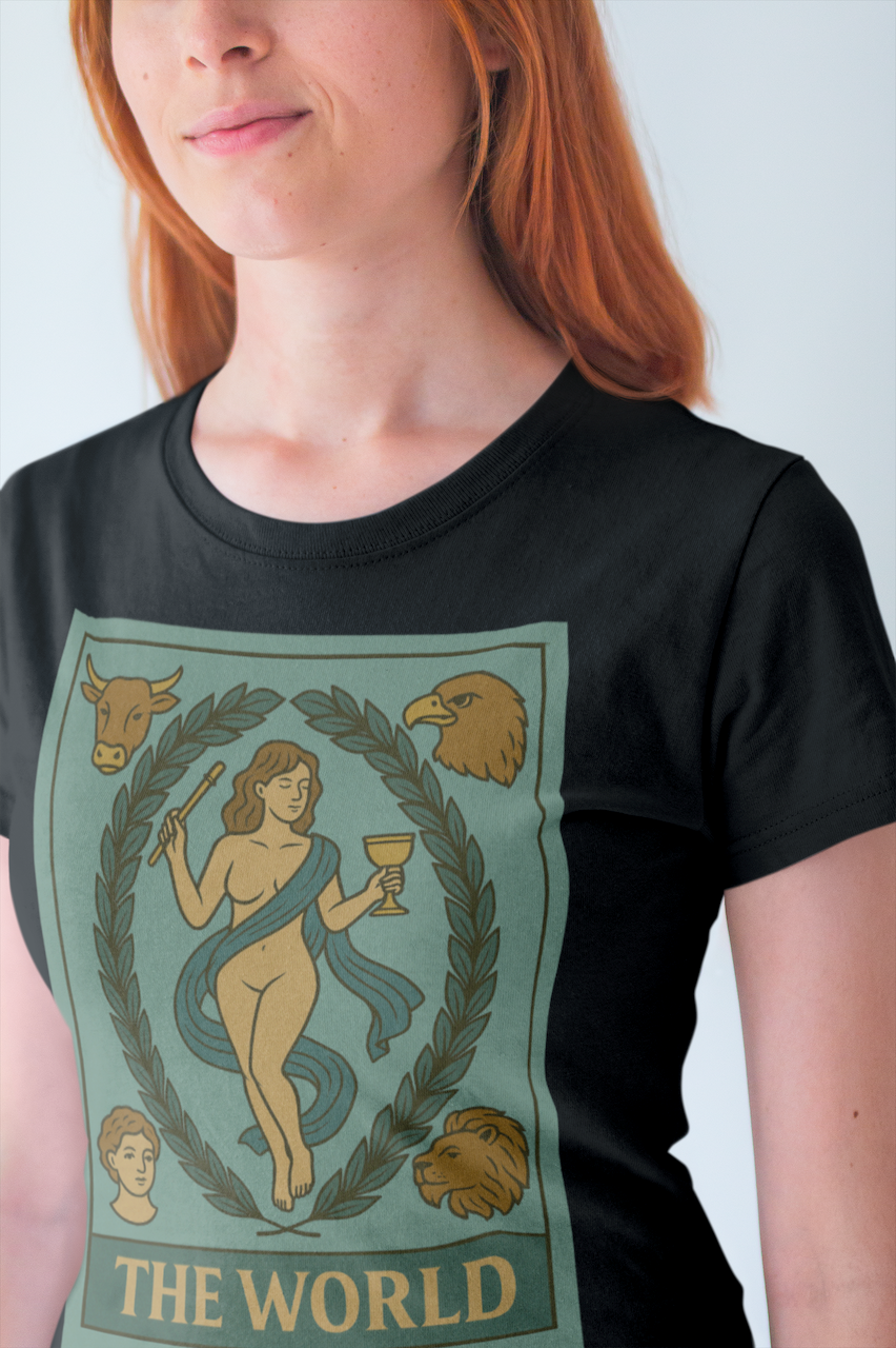 Tarot Card Women’s Soft style Graphic T-Shirt