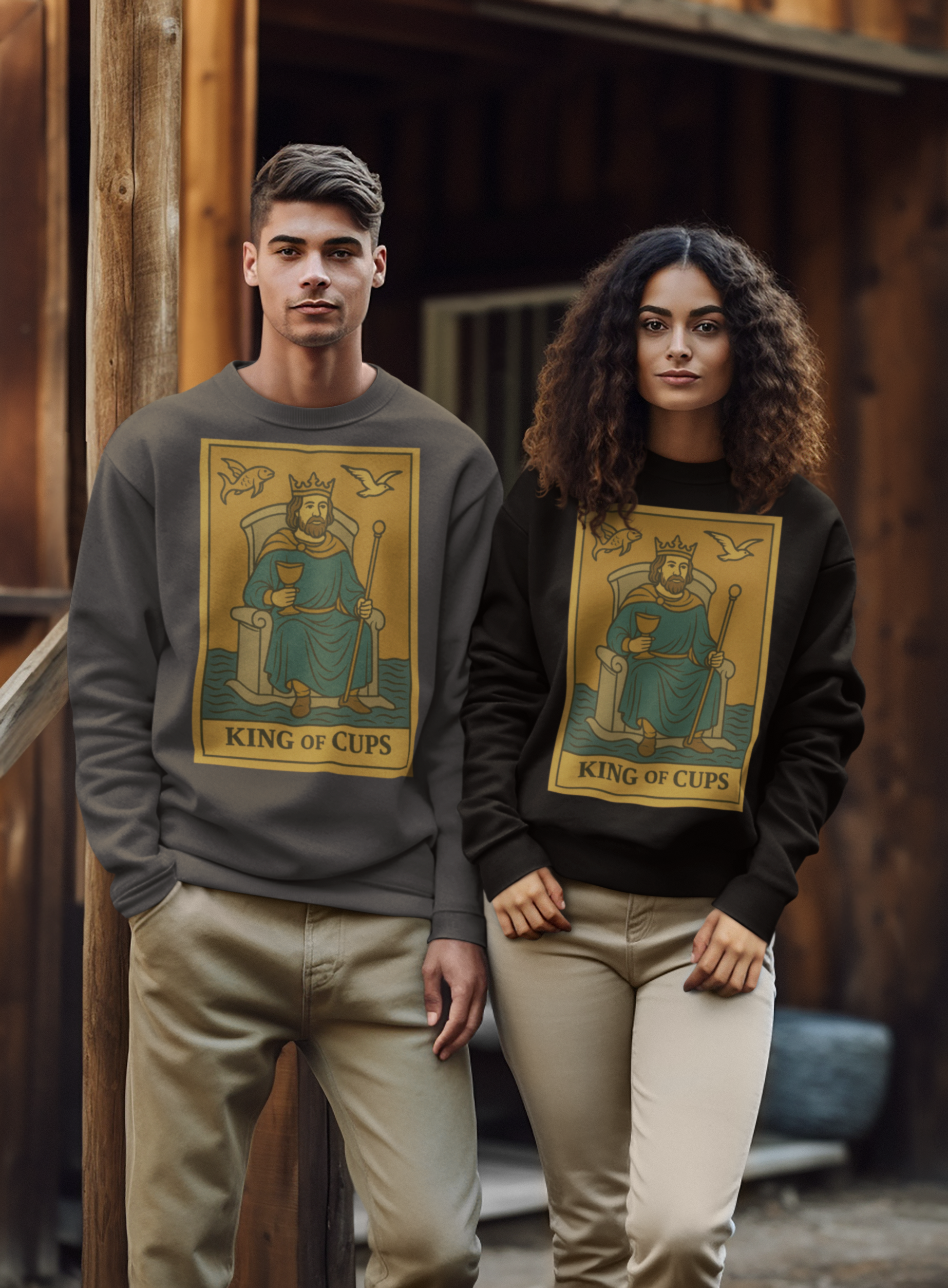 Unisex Premium Sweatshirt - Tarot Card