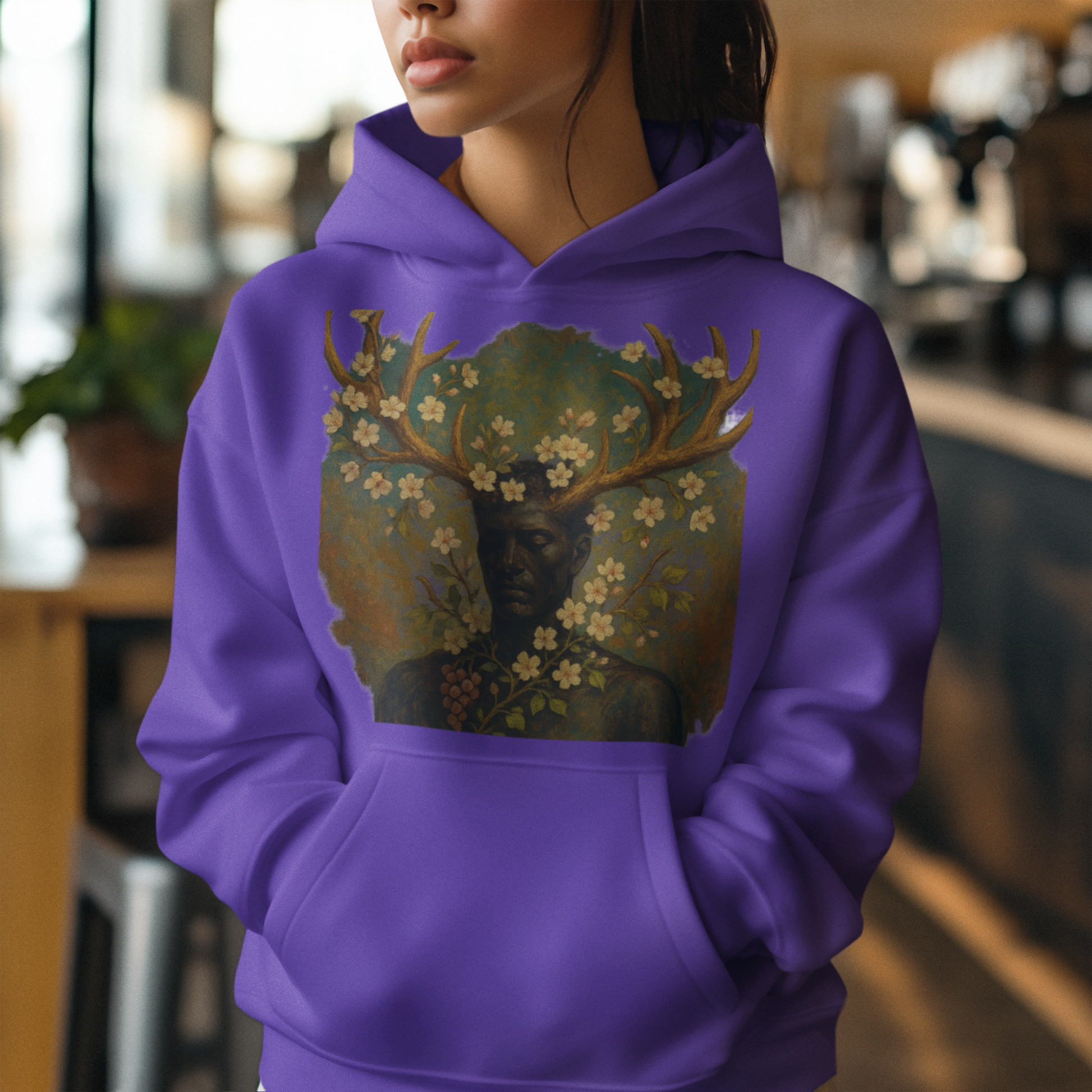 Unisex Hoodie- Forest Phantom Style 1