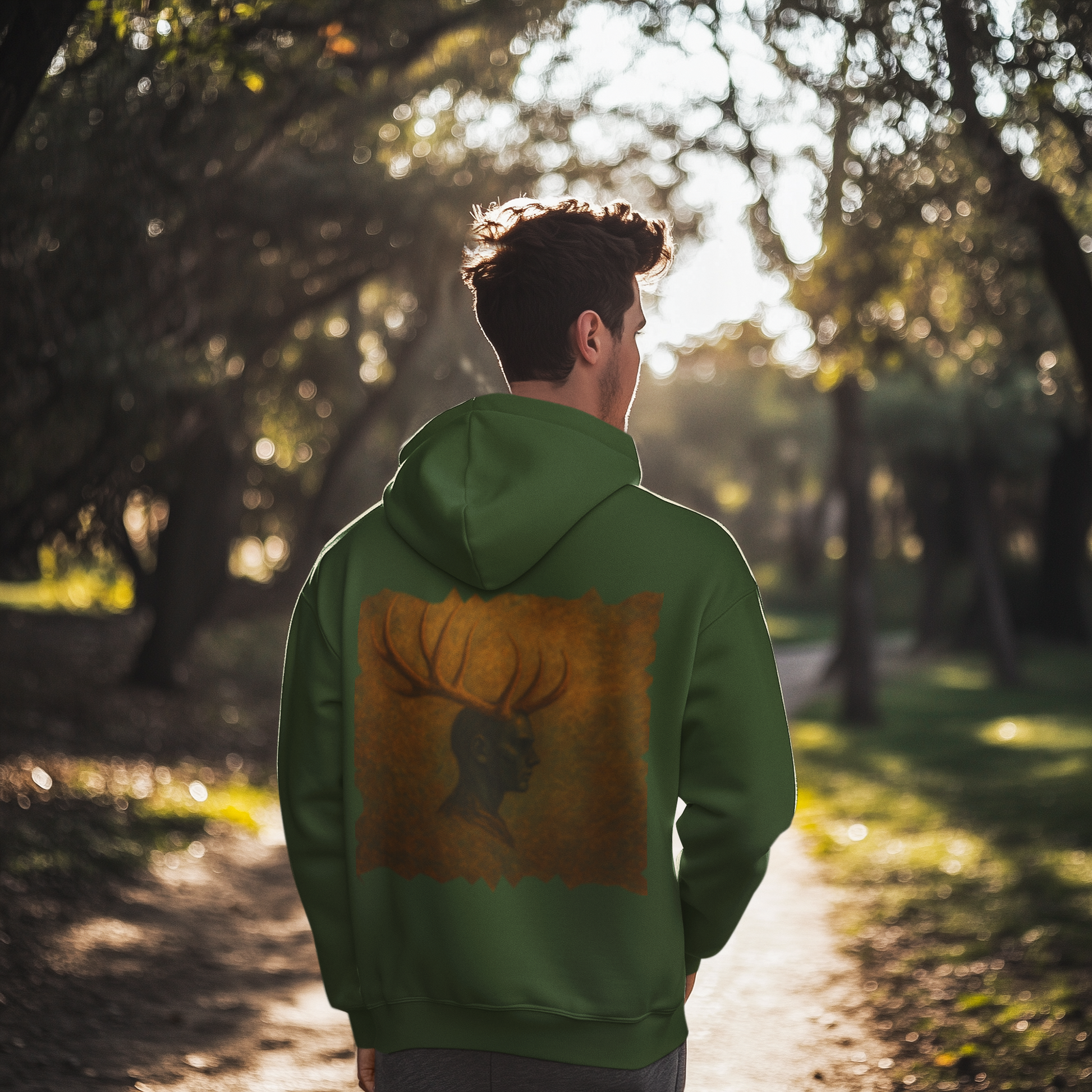 Unisex Hoodie - Forest Phantom