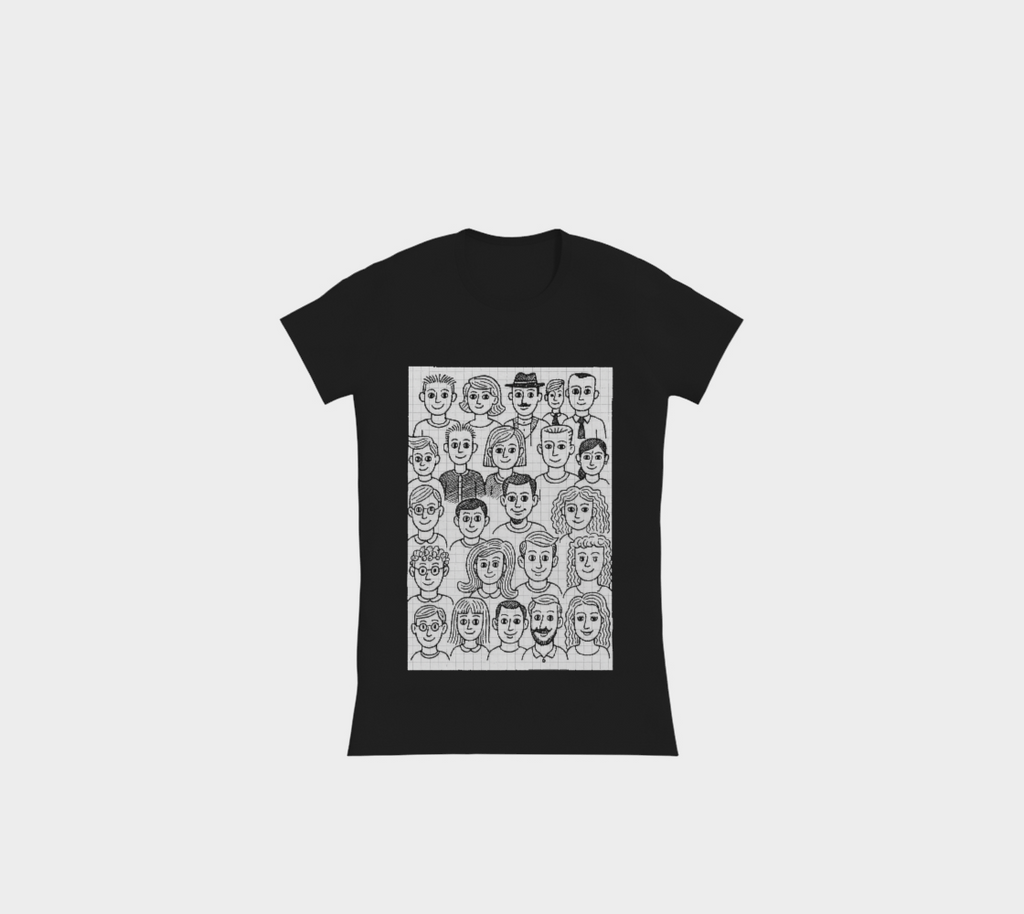 The Doodle Edition - Slimfit T-Shirt