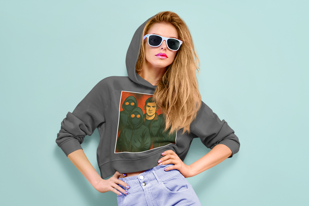 Crop Hoodie - The Heist Edition