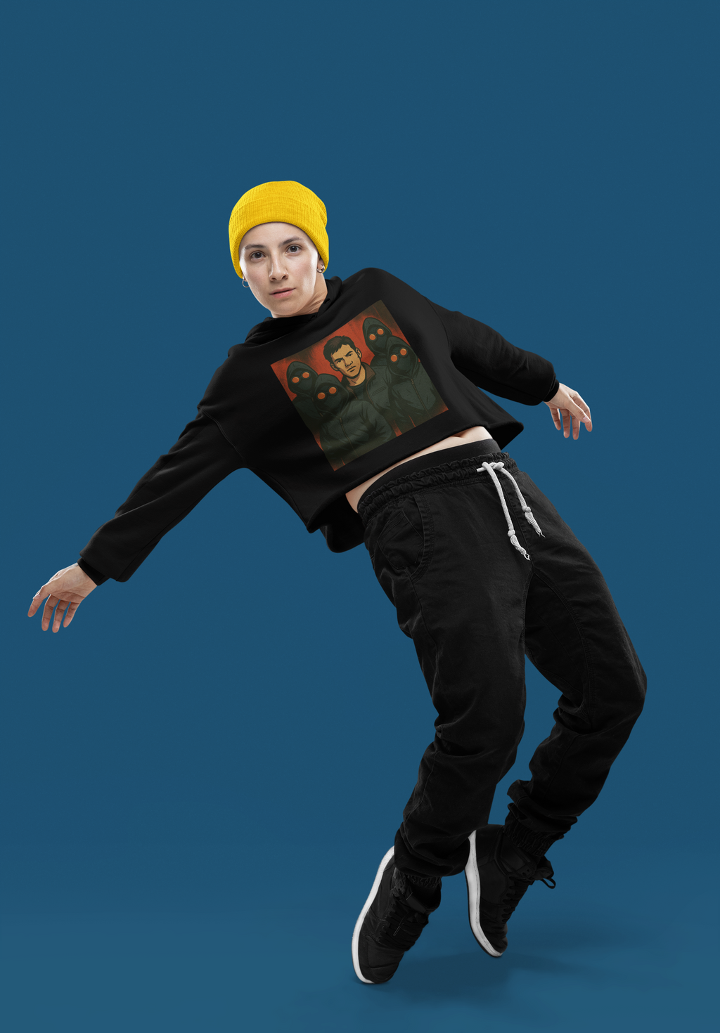 Crop Hoodie - The Heist Edition