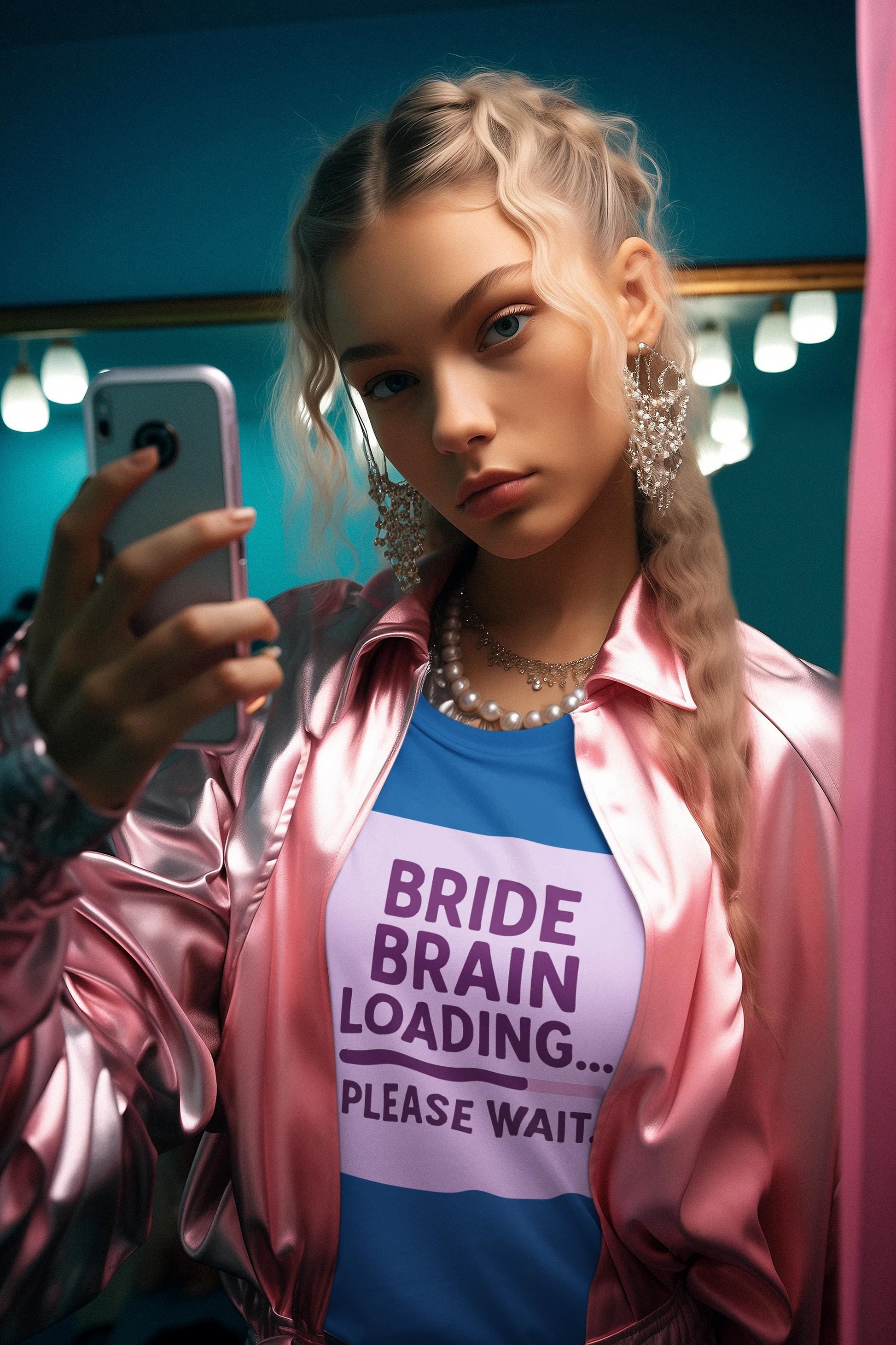 Bride-To-Be Slogan Graphic T-Shirt