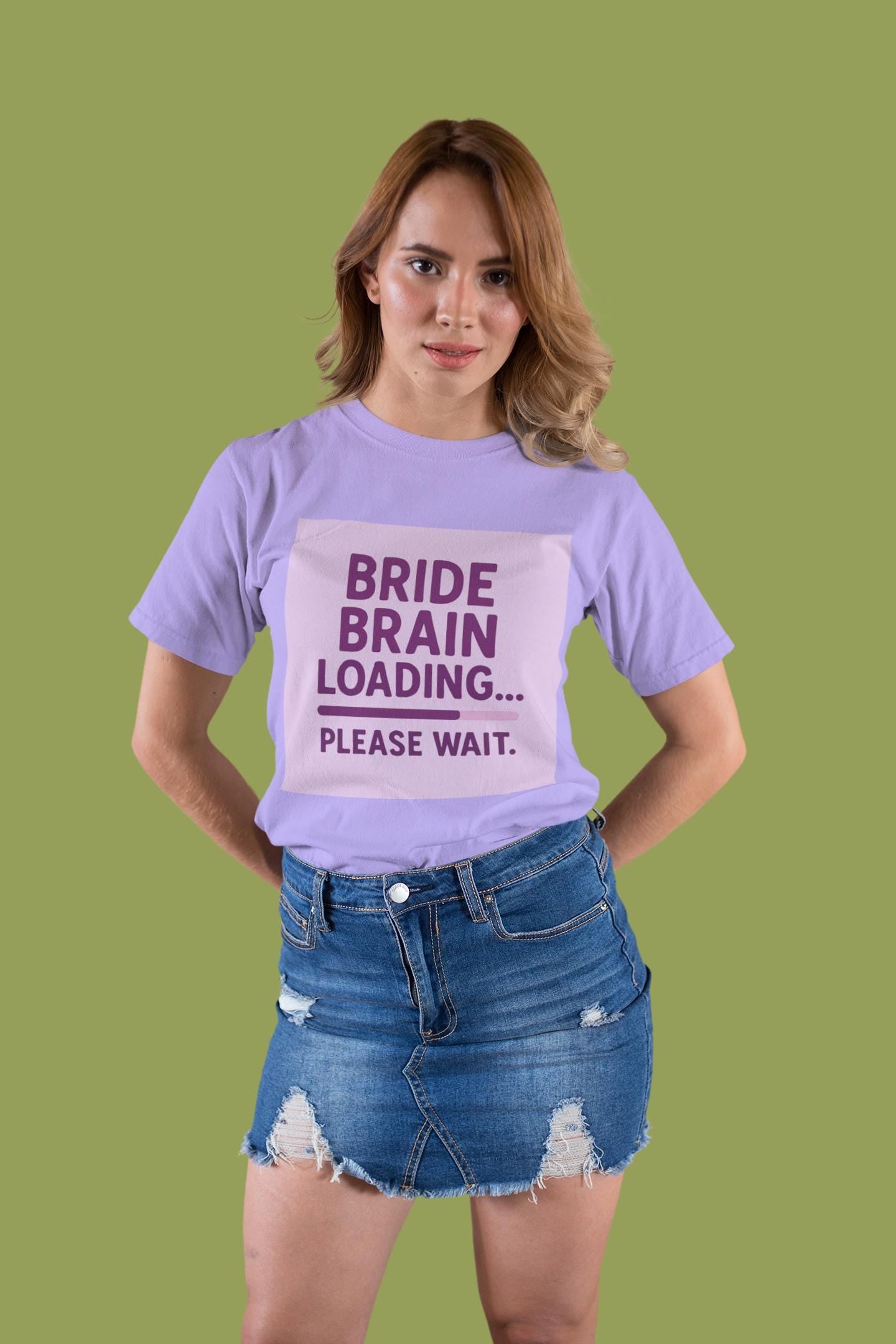 Bride-To-Be Slogan Graphic T-Shirt