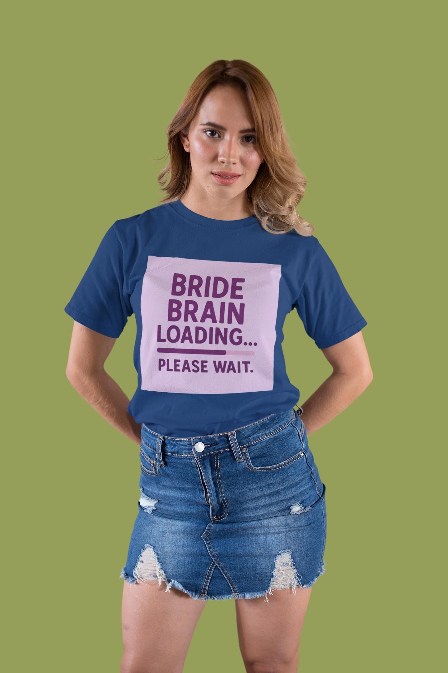 Bride-To-Be Slogan Graphic T-Shirt