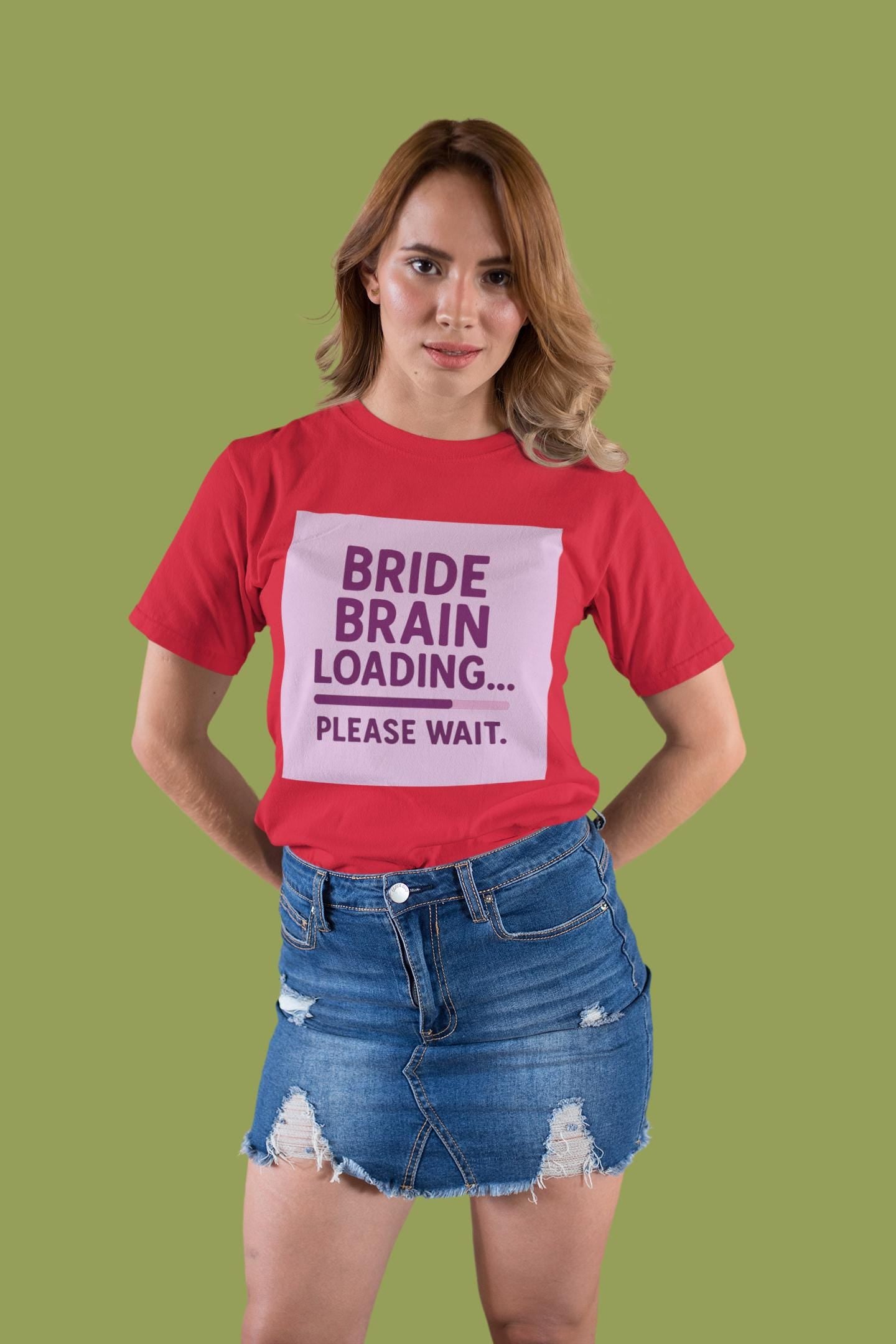 Bride-To-Be Slogan Graphic T-Shirt