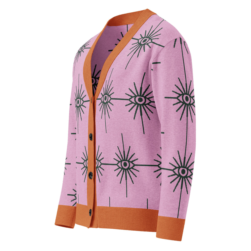 Knitted Cardigan - Evil Eye