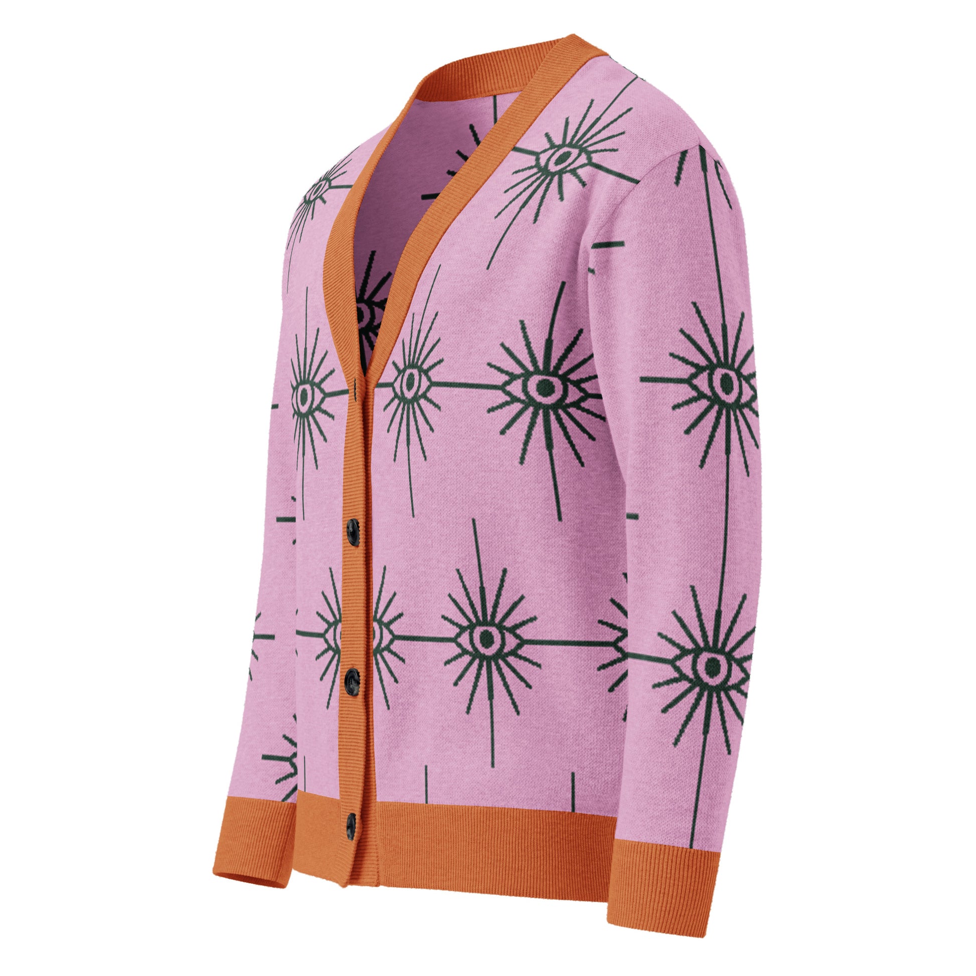 Knitted Cardigan - Evil Eye