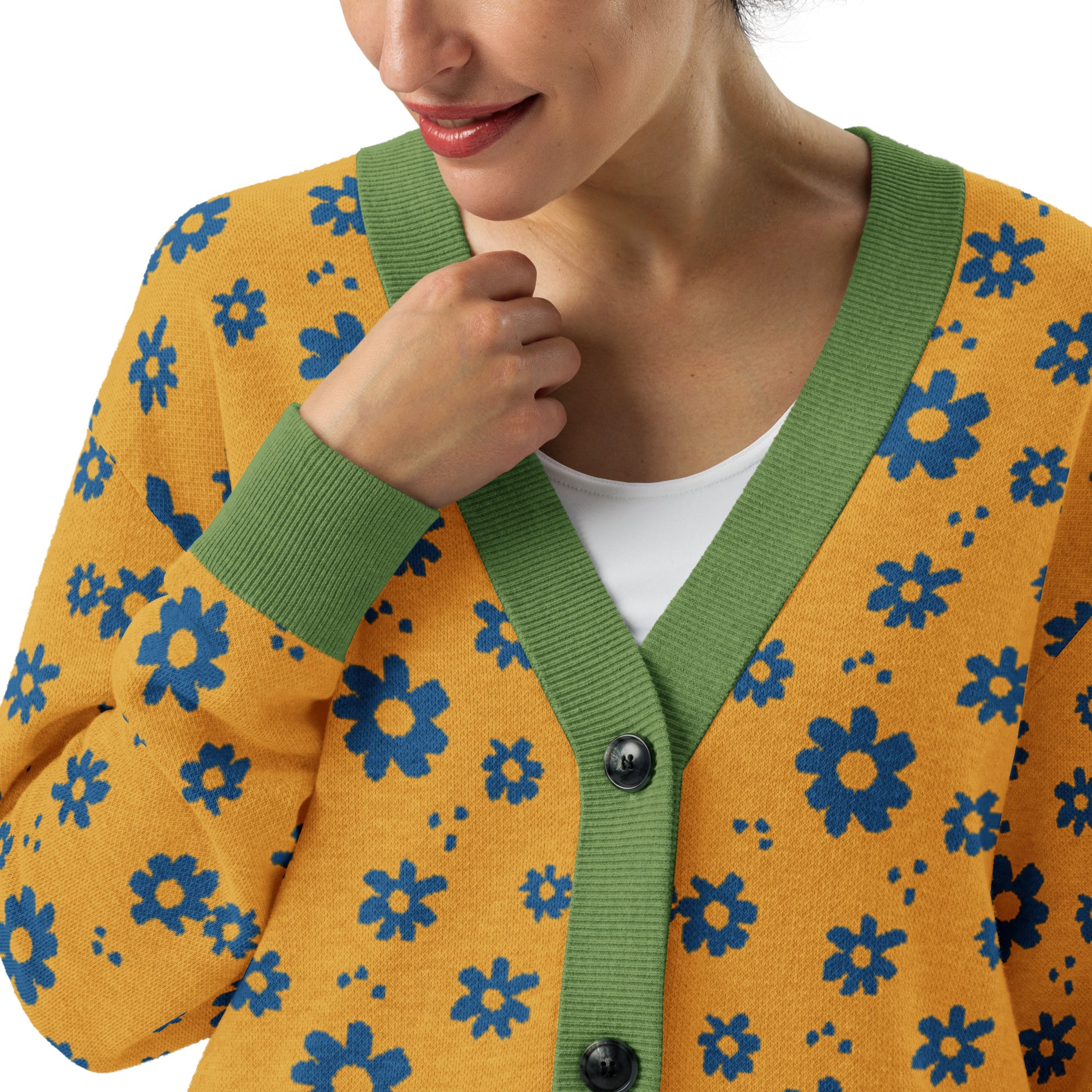 Retro Knitted Cardigan