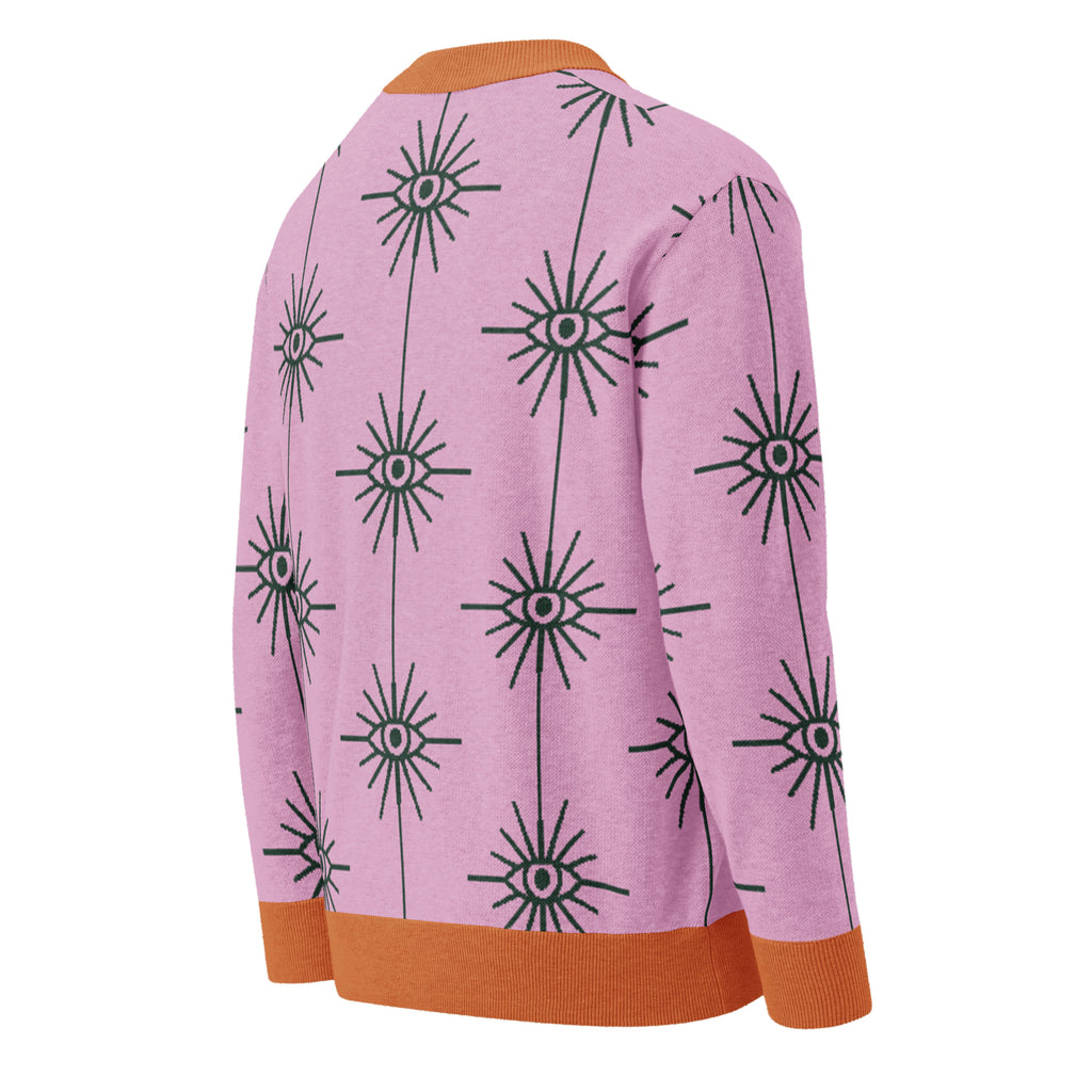 Knitted Cardigan - Evil Eye