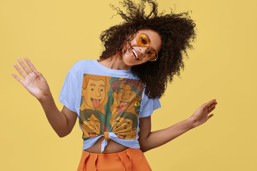 Unisex Graphic T-Shirt - Silly Faces Squad