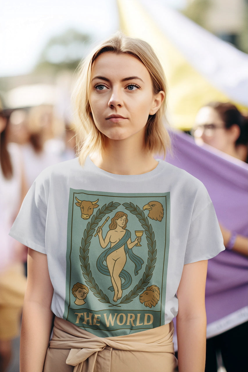 The World Tarot T-Shirt – Women’s Fit