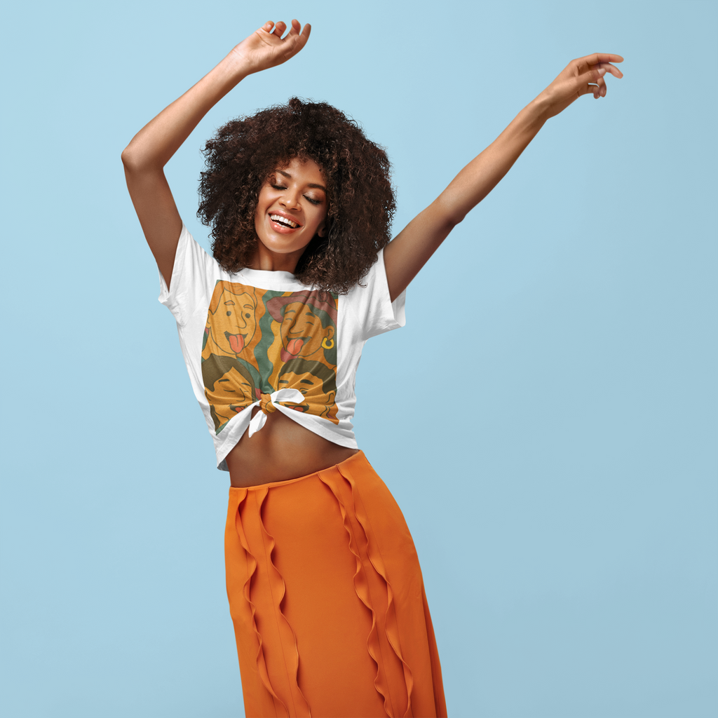 Unisex Graphic T-Shirt - Silly Faces Squad
