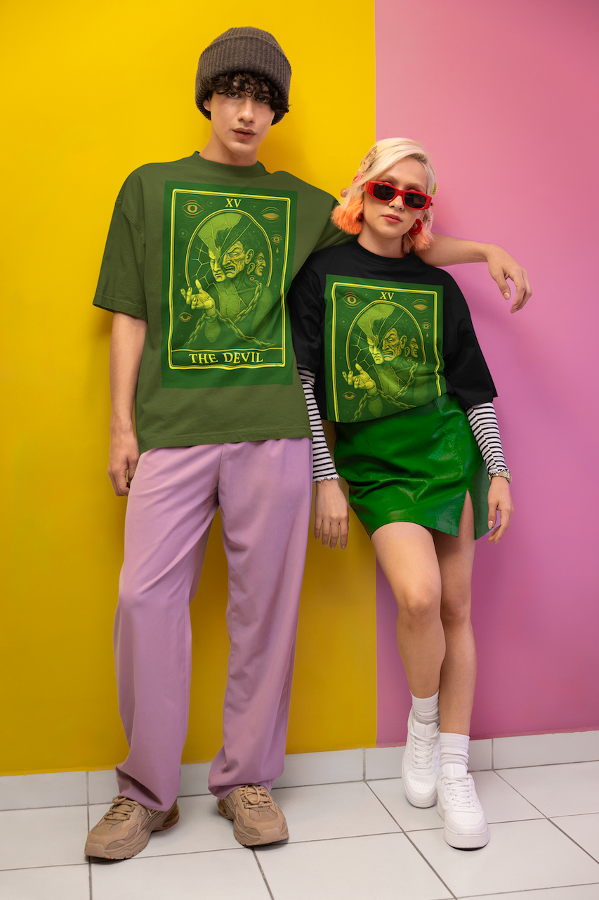 UNISEX TAROT T-SHIRTS: THE DEVIL