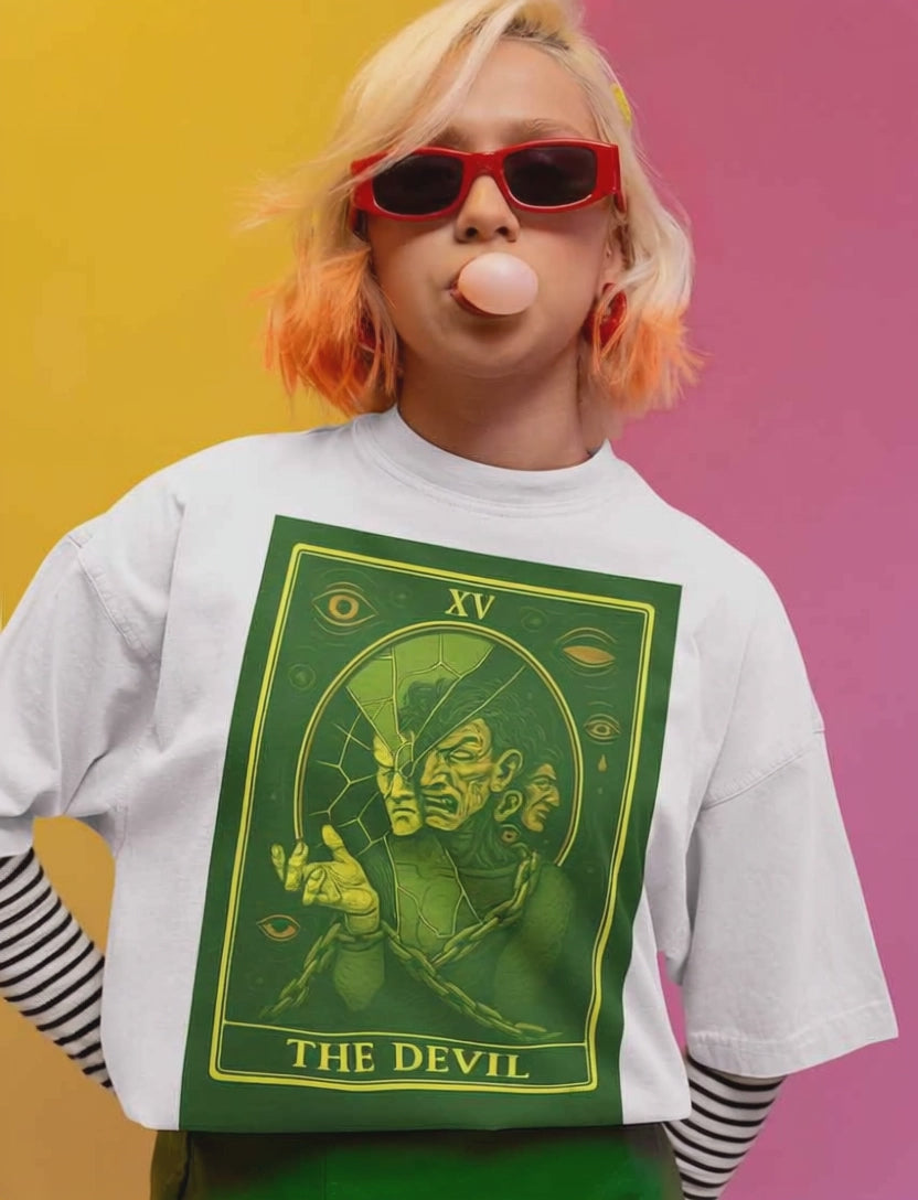 UNISEX TAROT T-SHIRTS: THE DEVIL