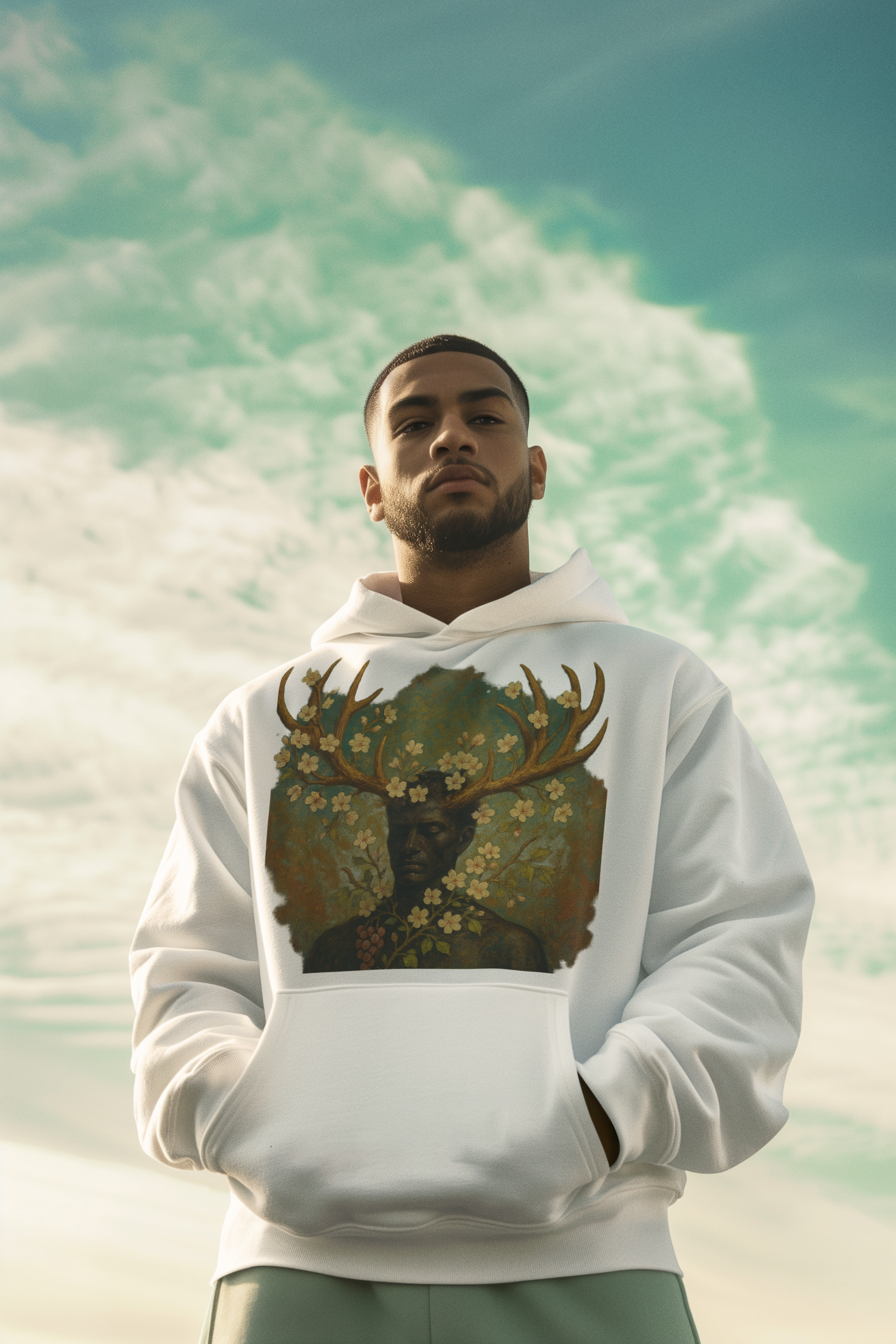 Unisex Hoodie- Forest Phantom Style 1