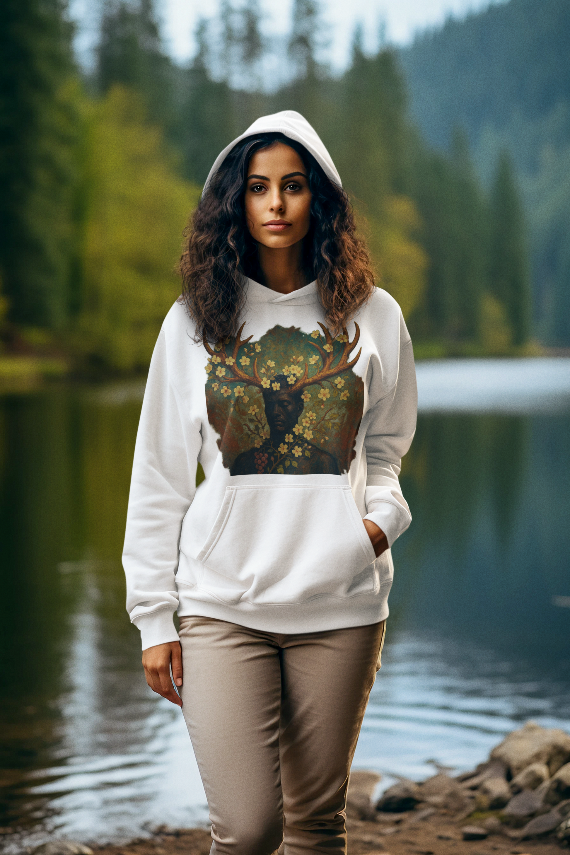 Unisex Hoodie - Forest Phantom