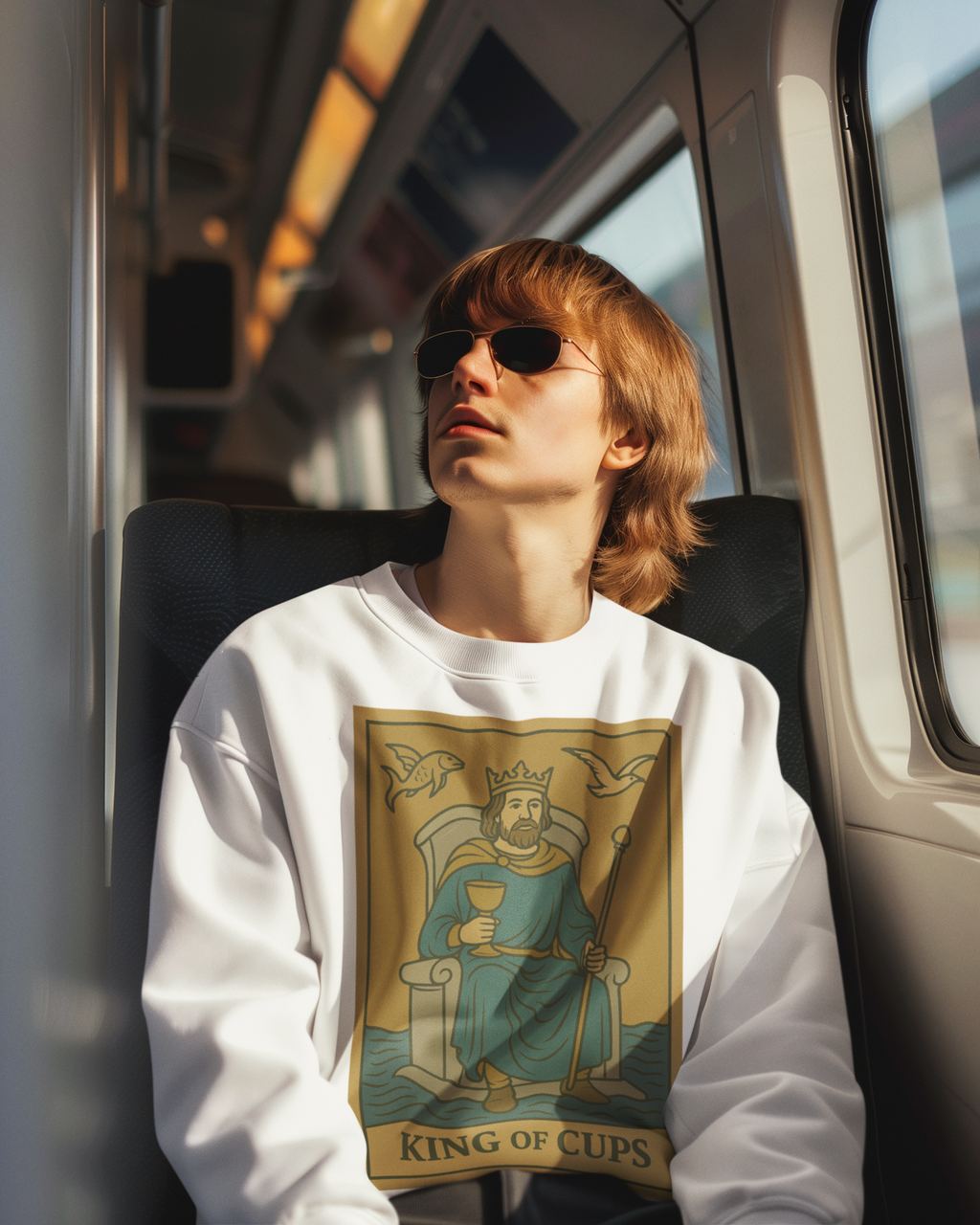 Unisex Premium Sweatshirt - Tarot Card