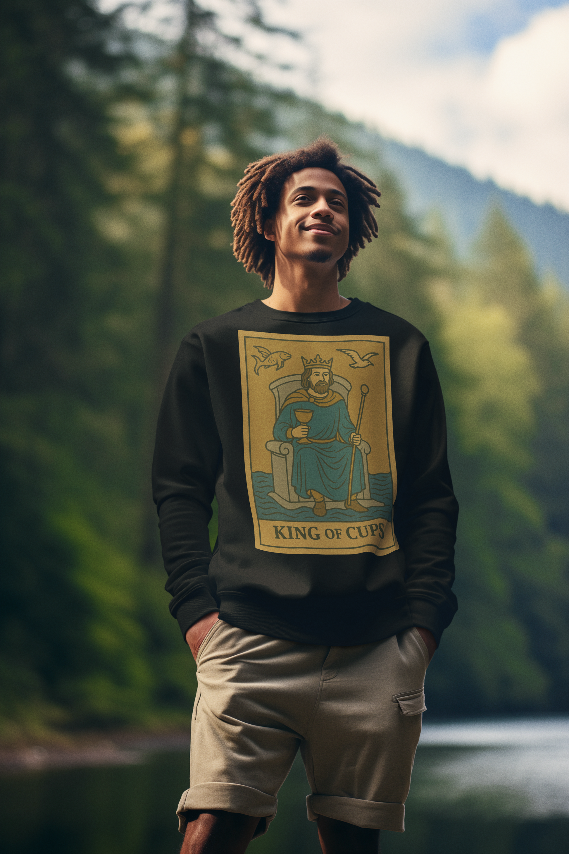 Unisex Premium Sweatshirt - Tarot Card