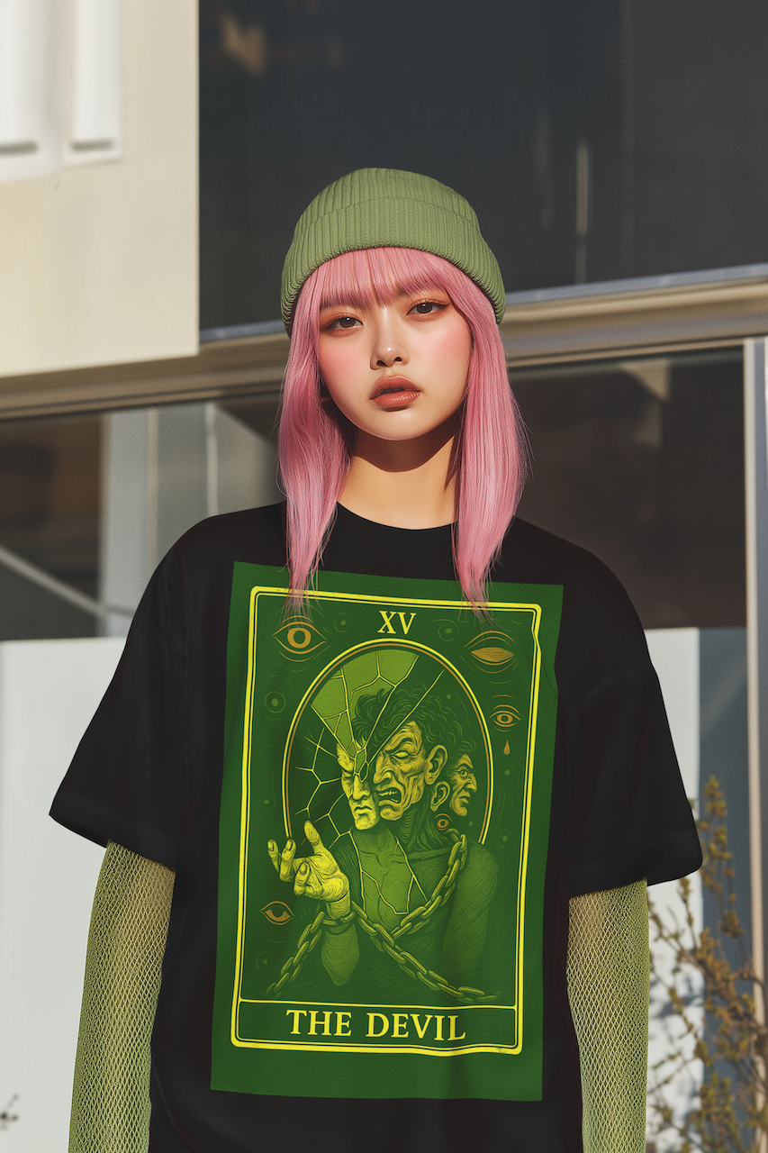 UNISEX TAROT T-SHIRTS: THE DEVIL
