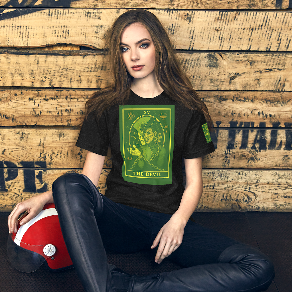 UNISEX TAROT T-SHIRTS: THE DEVIL