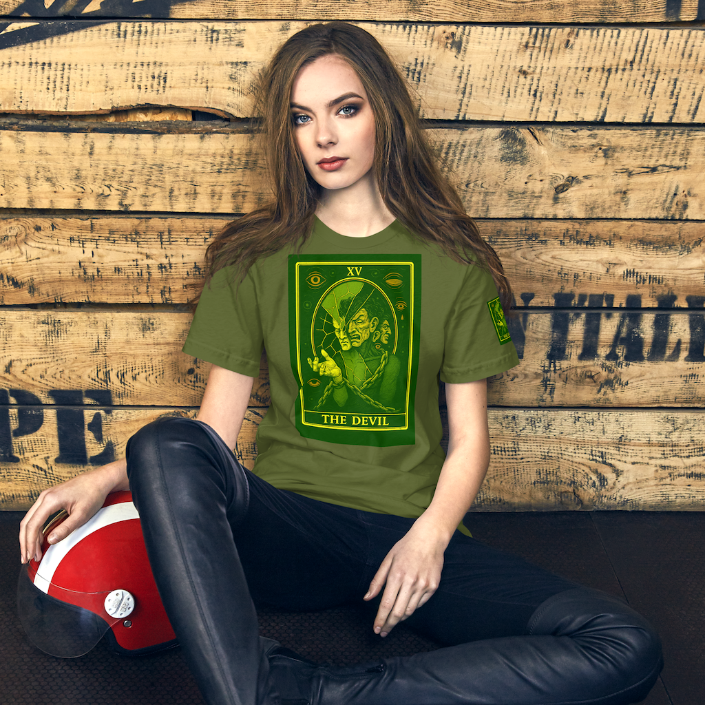 UNISEX TAROT T-SHIRTS: THE DEVIL