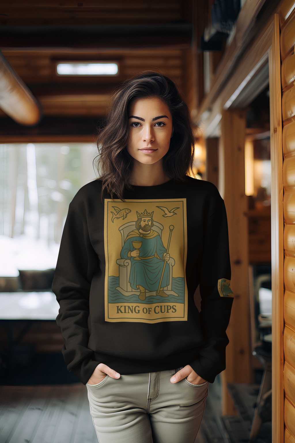 Unisex Premium Sweatshirt - Tarot Card